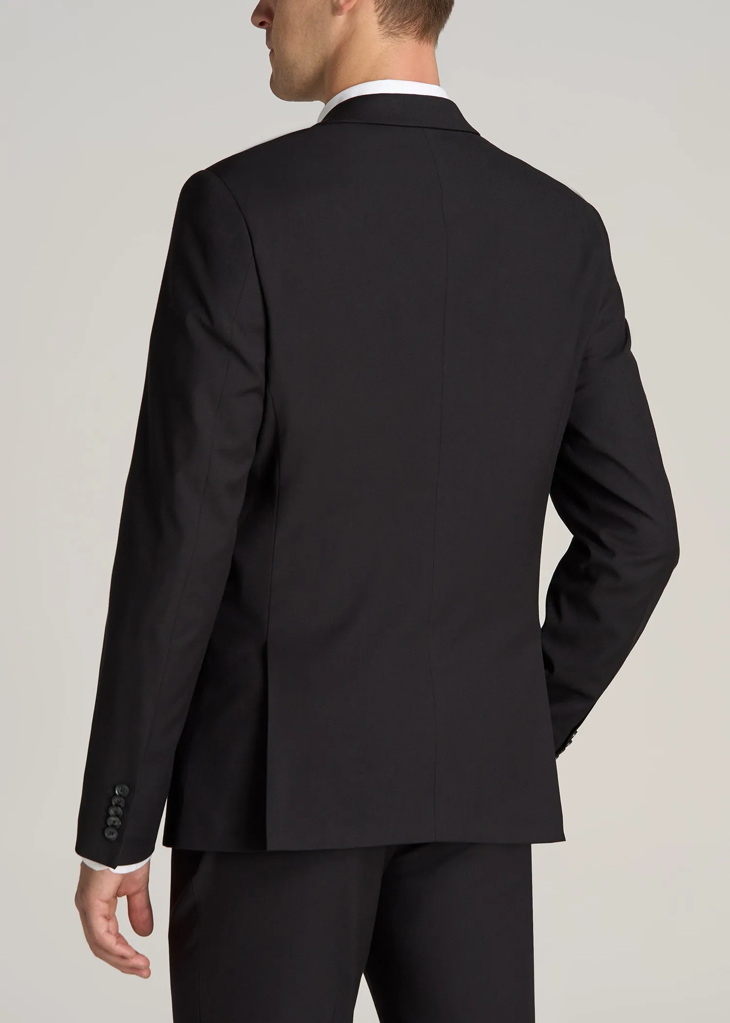 Suit Jacket for Tall Men in Black sold by American Tall product image thumbnail 5