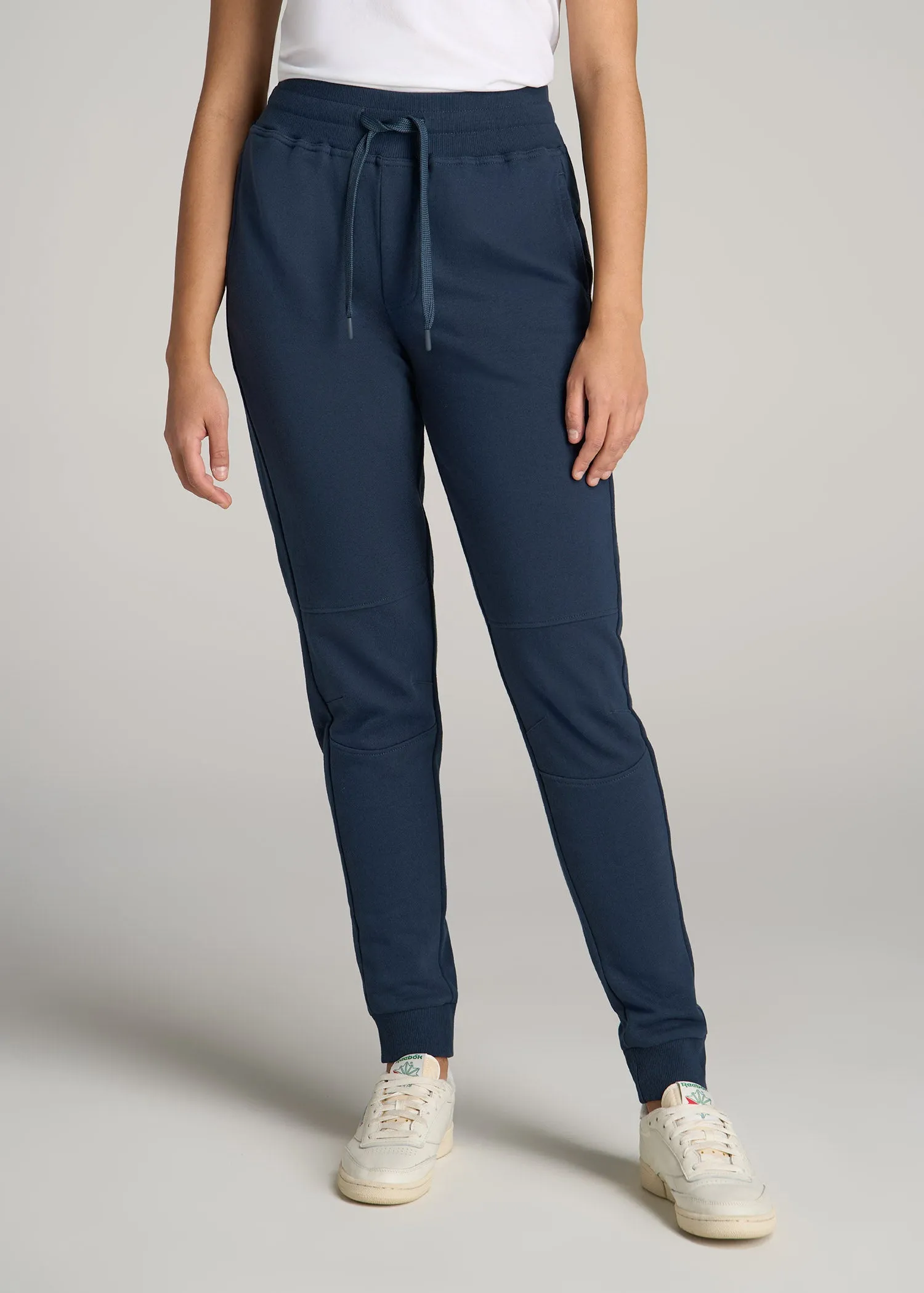 Wearever French Terry Tall Women's Joggers in Bright Navy sold by American Tall