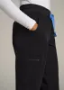 Scrub Joggers for Tall Women in Black sold by American Tall