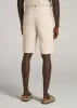 Chino Shorts for Tall Men in Soft Beige sold by American Tall