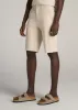 Chino Shorts for Tall Men in Soft Beige sold by American Tall