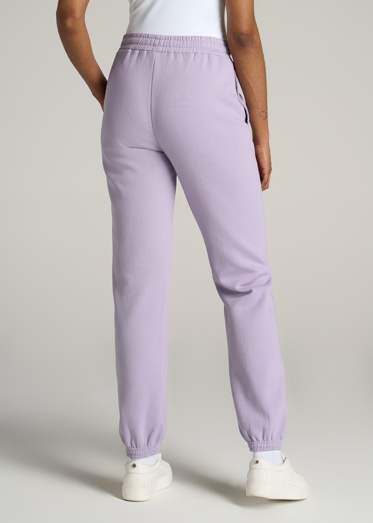 Wearever Fleece Relaxed Women's Tall Sweatpants in Wisteria sold by American Tall product image thumbnail 5