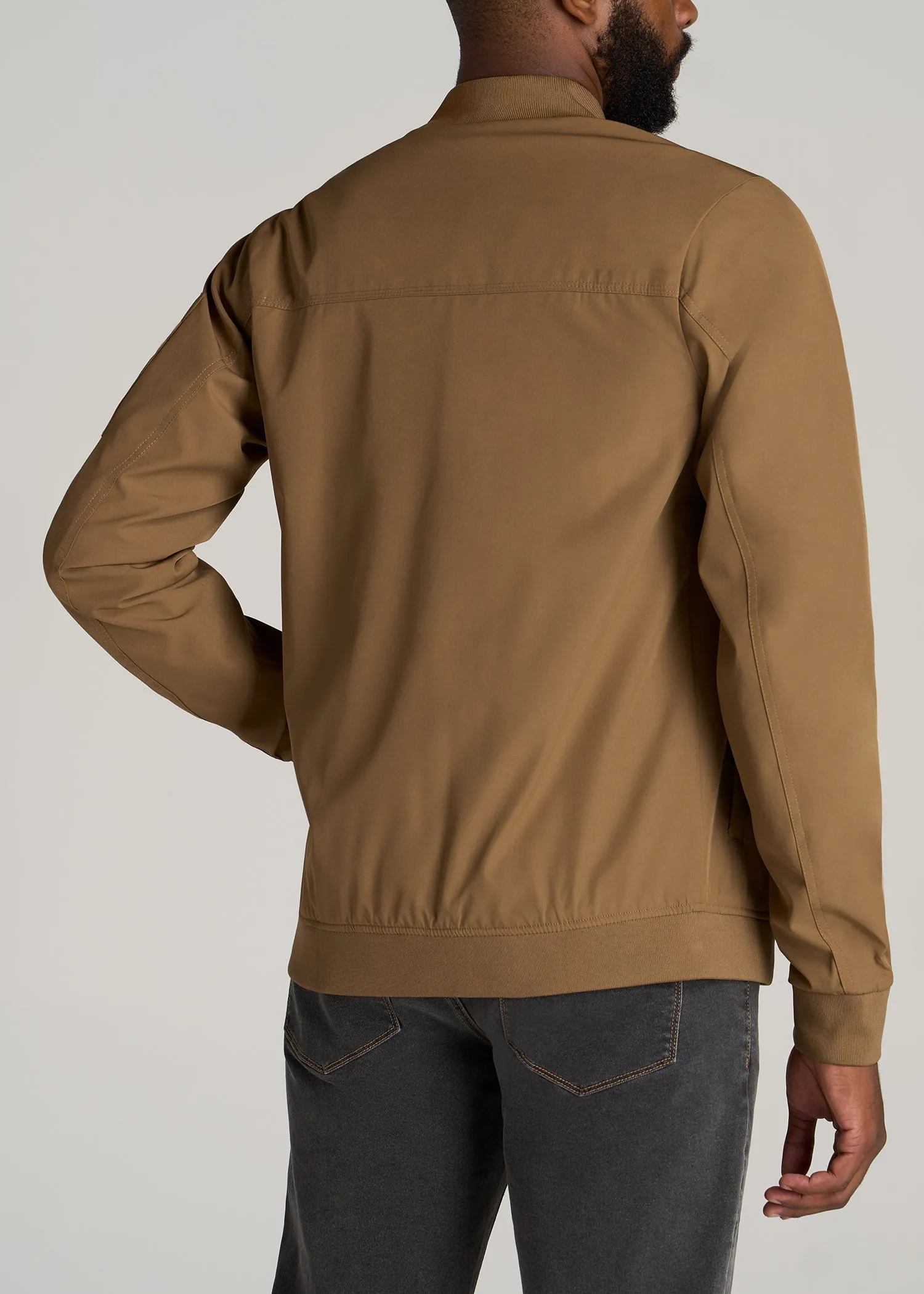Bomber Jackets for Tall Men in Sahara sold by American Tall product image thumbnail 5