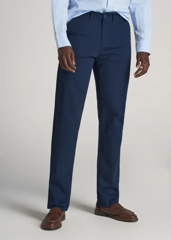 J1 STRAIGHT Leg Chinos for Tall Men in Marine Navy sold by American Tall