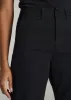 High Rise Tapered Chino Pants for Tall Women in Washed Black sold by American Tall