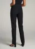 High Rise Tapered Chino Pants for Tall Women in Washed Black sold by American Tall