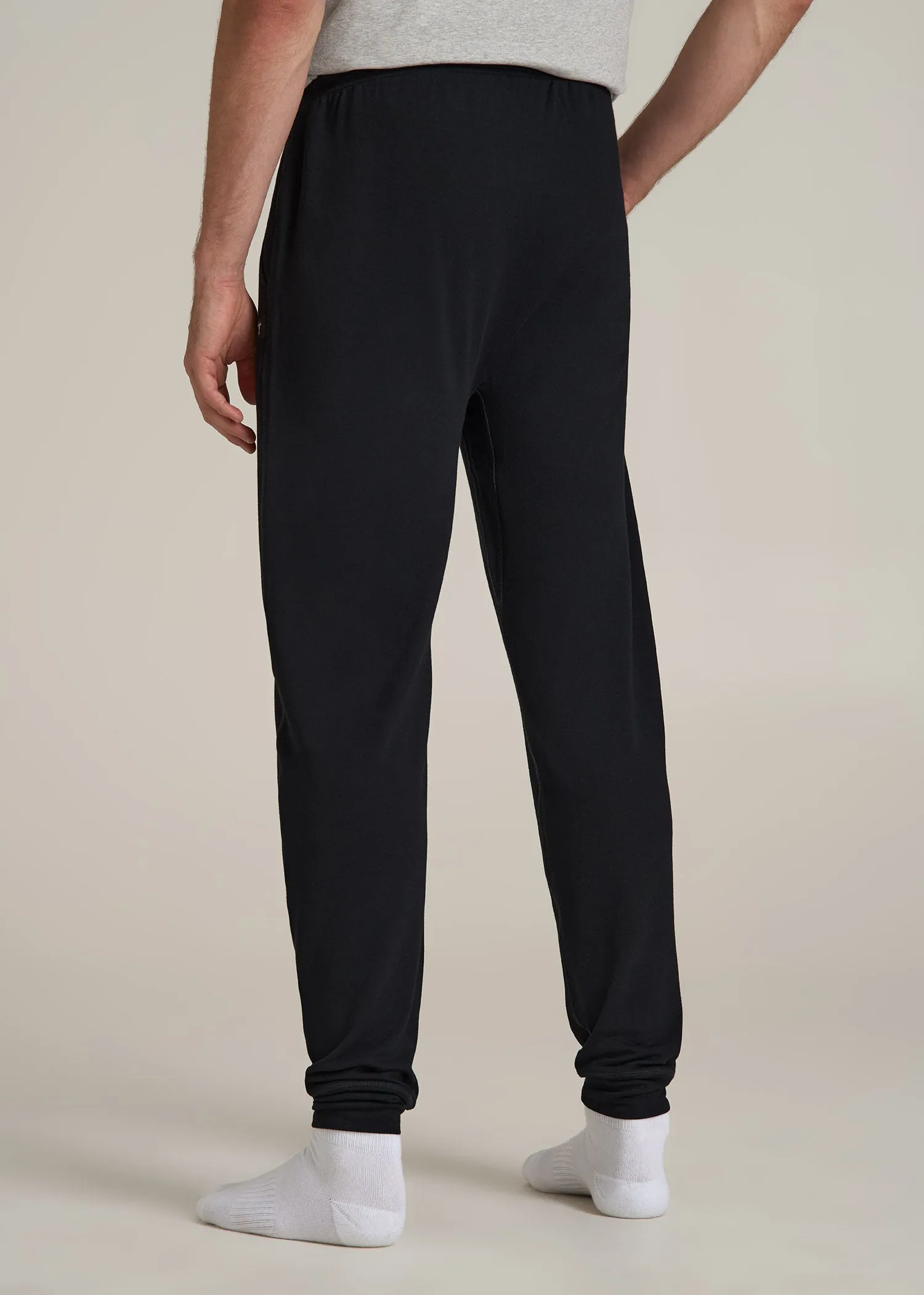 Sleep Joggers for Tall Men in Black sold by American Tall product image thumbnail 4
