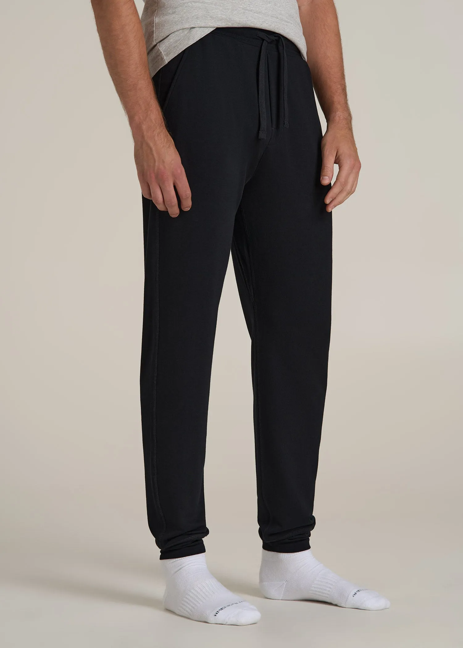 Sleep Joggers for Tall Men in Black sold by American Tall product image thumbnail 3