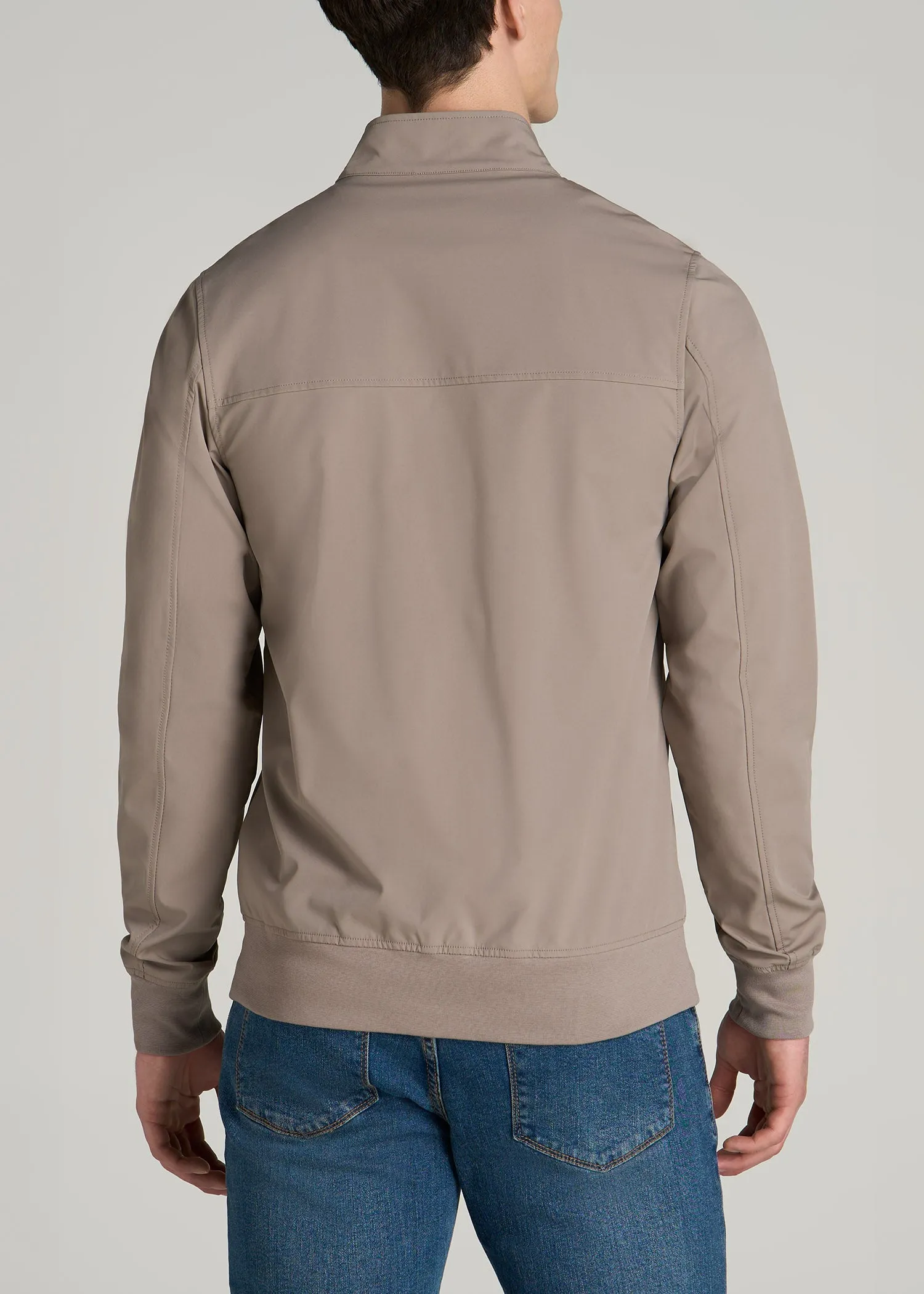 Motion Bomber Jacket for Tall Men in Portobello sold by American Tall product image thumbnail 5