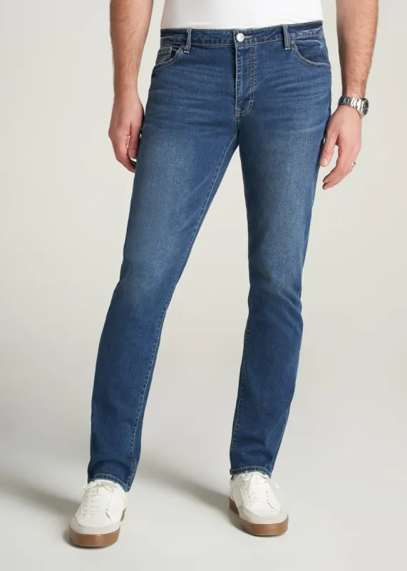 Carman TAPERED Jeans for Tall Men in Signature Fade sold by American Tall