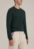 The Essential MODERN-FIT Crewneck Long Sleeve Tall Men's Tee in Pine Grove sold by American Tall