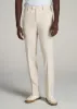 Stretch Linen Dress Pants for Tall Men in Light Beige Linen sold by American Tall