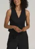 Tailored Tall Women's Vest in Black sold by American Tall