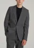 Wool Blend Blazer for Tall Men in Anthracite Tweed sold by American Tall