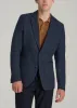 Wool Blend Blazer for Tall Men in Blue Birdseye sold by American Tall