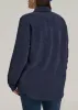 Corduroy Button Shirt for Tall Women in Navy sold by American Tall