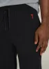 Waffle-Knit Lounge Jogger for Tall Men in Black sold by American Tall