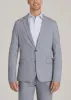 Stretch Linen Blazer for Tall Men in Navy Linen sold by American Tall