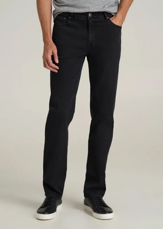 J1 STRAIGHT LEG Jeans for Tall Men in Onyx Black Wash sold by American Tall