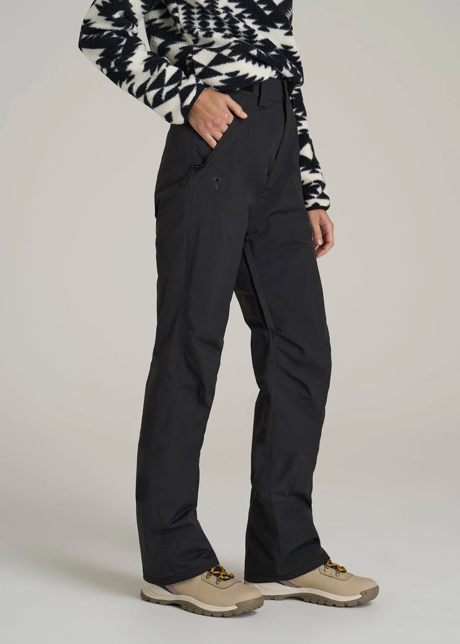 Snow Pants for Tall Women in Black sold by American Tall product image thumbnail 3