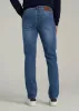Dylan Slim Fit Jeans for Tall Men in Classic Mid Blue sold by American Tall