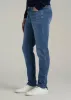 Dylan Slim Fit Jeans for Tall Men in Classic Mid Blue sold by American Tall