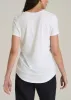 Logo Tee for Tall Women in White sold by American Tall