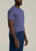 REGULAR-FIT Slub Tee for Tall Men in Future Dusk sold by American Tall