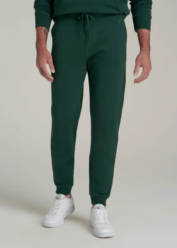 Wearever 2.0 Fleece Joggers for Tall Men in Rain Forest sold by American Tall
