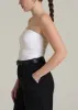 Cotton Tube Top for Tall Women in White sold by American Tall