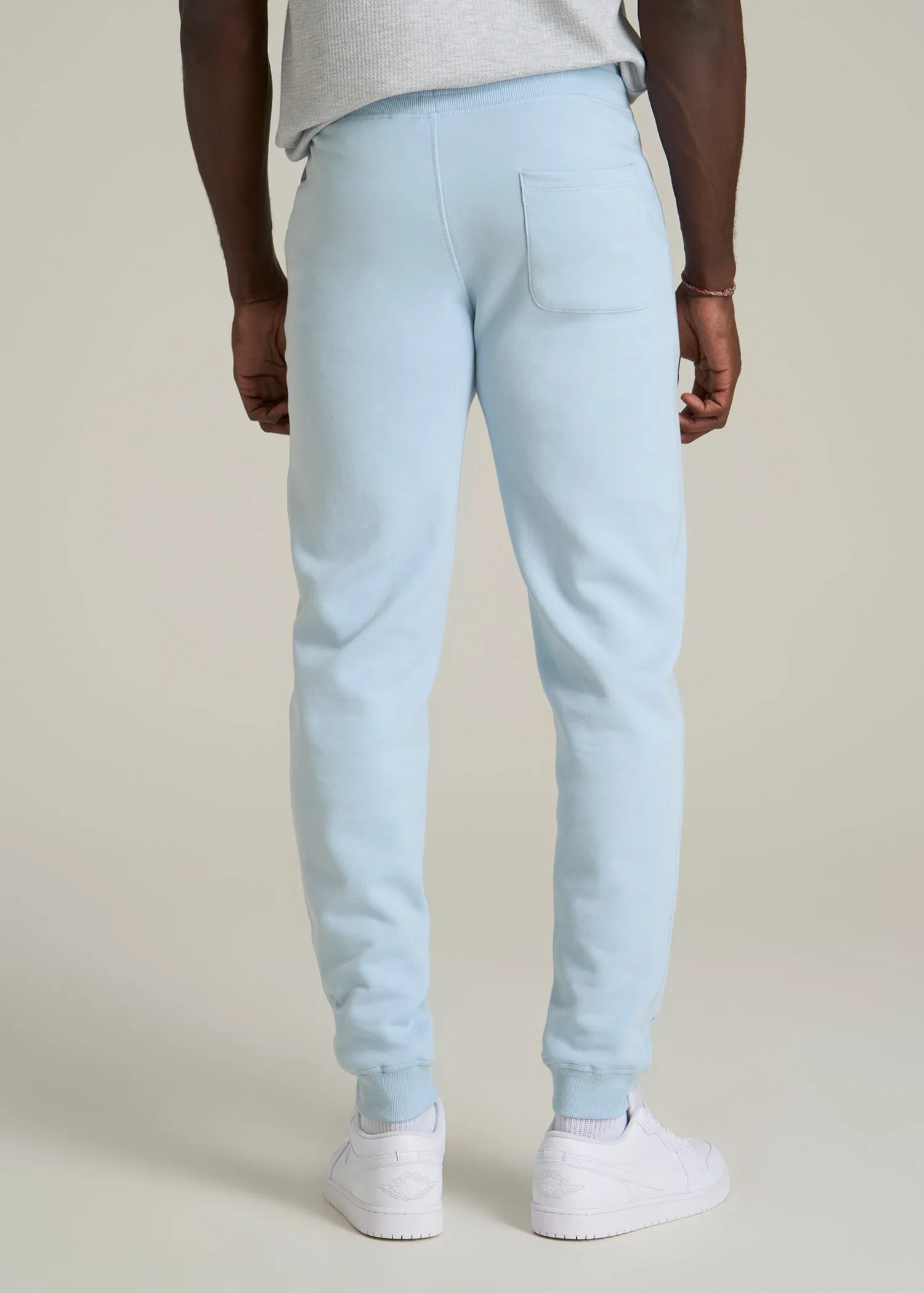 Wearever 2.0 Fleece Joggers for Tall Men in Ice Blue sold by American Tall product image thumbnail 5