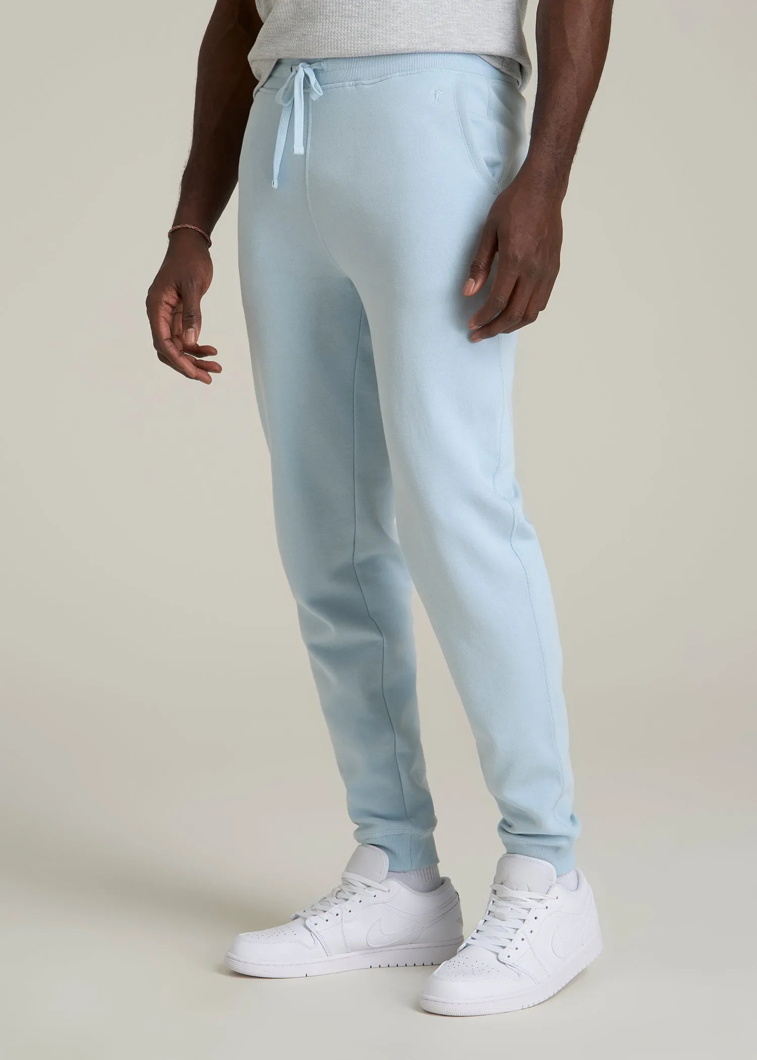 Wearever 2.0 Fleece Joggers for Tall Men in Ice Blue sold by American Tall product image thumbnail 3
