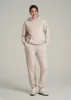 Wearever Fleece Relaxed Fit Women's Tall Hoodie in Shell sold by American Tall