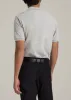 Men's Tall Classic Polo with Embroidered Logo in Heathered Grey sold by American Tall