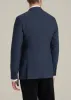 Men's Tall Core Blazer in Navy Blue Herringbone sold by American Tall