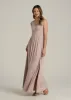 Jersey Tank Maxi Dress with Pockets for Tall Women in Desert Rose sold by American Tall