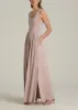 Jersey Tank Maxi Dress with Pockets for Tall Women in Desert Rose sold by American Tall