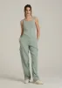 Slim Fit Jersey Tank Top for Tall Women in Seagrass sold by American Tall