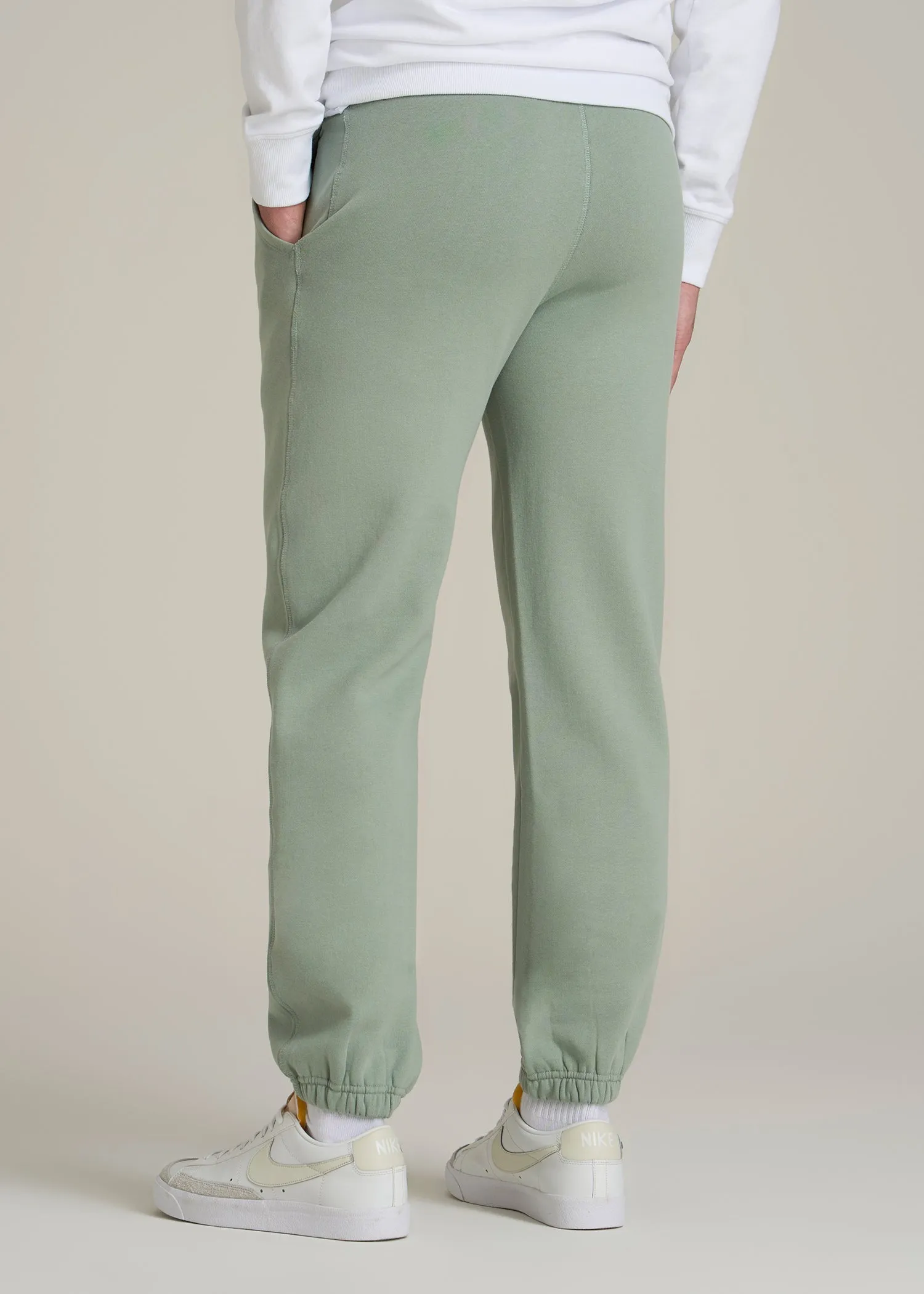 Wearever 2.0 Fleece Sweatpants for Tall Men in Seagrass sold by American Tall product image thumbnail 5