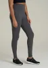 Balance High-Rise Leggings for Tall Women in Iron Grey sold by American Tall