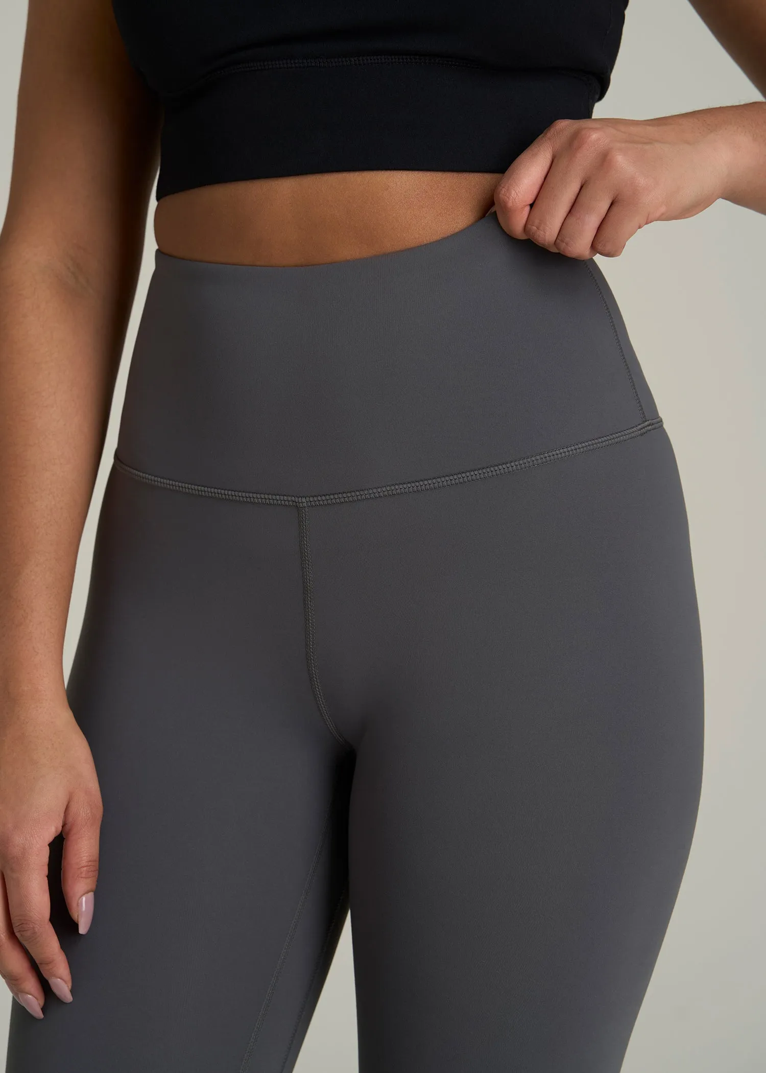 Balance High-Rise Leggings for Tall Women in Iron Grey sold by American Tall product image thumbnail 2