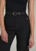 Stretch Twill Wide Leg Pant for Tall Women in Black sold by American Tall