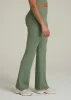 Balance Tall Women's Flare Yoga Pants in Dark Seagrass sold by American Tall