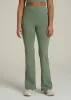 Balance Tall Women's Flare Yoga Pants in Dark Seagrass sold by American Tall