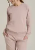 Wearever French Terry Women's Tall Crewneck Sweatshirt in Desert Rose sold by American Tall
