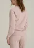 Wearever French Terry Women's Tall Crewneck Sweatshirt in Desert Rose sold by American Tall