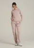 Wearever French Terry Women's Tall Crewneck Sweatshirt in Desert Rose sold by American Tall