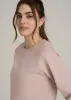 Wearever French Terry Women's Tall Crewneck Sweatshirt in Desert Rose sold by American Tall