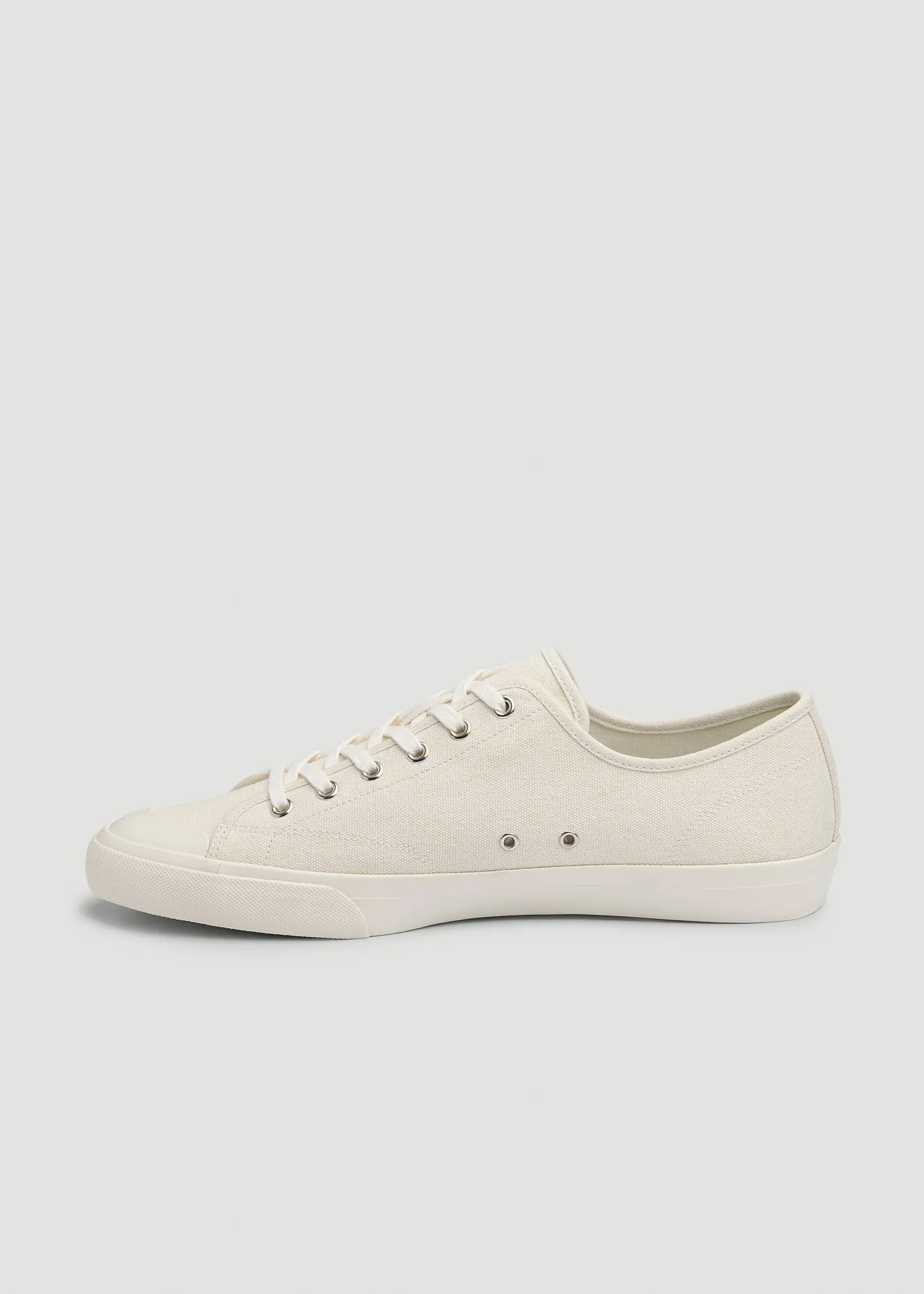 Vulcanized Sneaker for Tall Men in Ecru sold by American Tall product image thumbnail 2