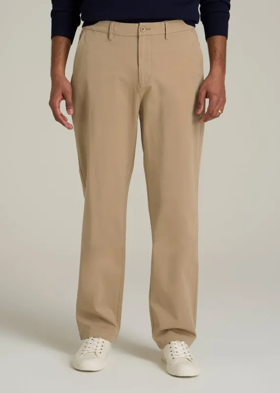 4 Way Stretch Commuter RELAXED Chino Pants for Tall Men in Hazelwood sold by American Tall